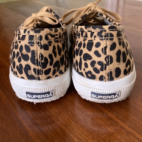 Superga Leopard print canvas sneakers - Picture 5 of 12